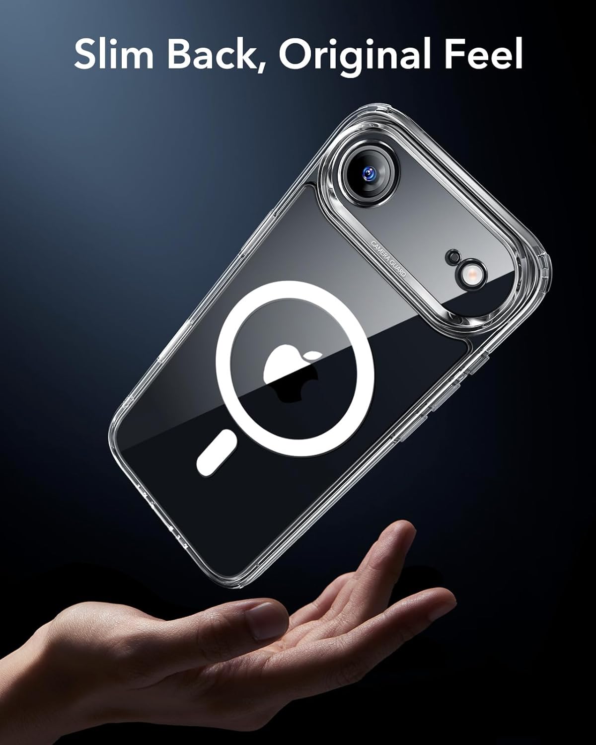 ESR Classic Hybrid Magnetic Case with Protector Set (Camera Control) iPhone 17 Air