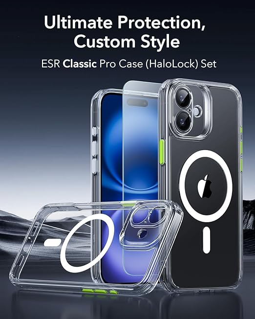 ESR Classic Hybrid iPhone 16 - Clear