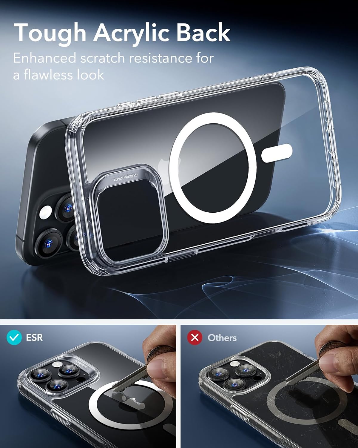 ESR Classic Hybrid iPhone 16 Pro - Clear
